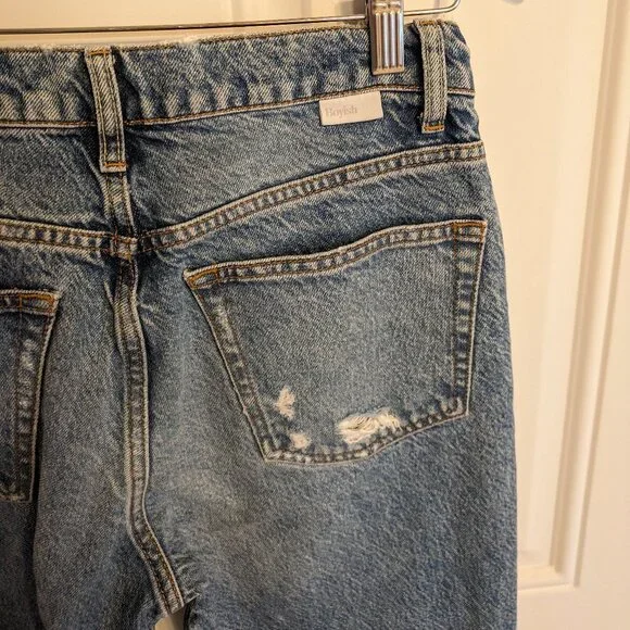 Boyish The Tommy Rigid Construction High Rise Straight Jeans Size 27 EUC - Picture 7 of 13